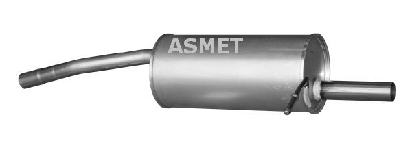 Endschalldämpfer Auspuff Schalldämpfer
