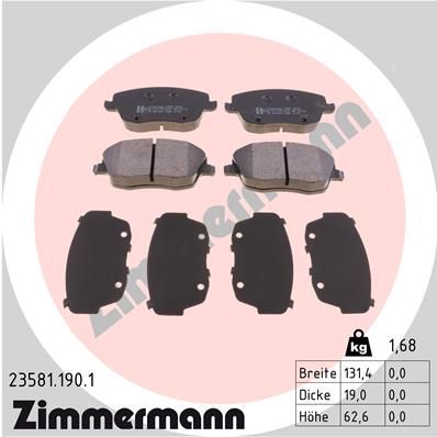 Bremsbelag Satz Bremsscheibe Scheibenbremse