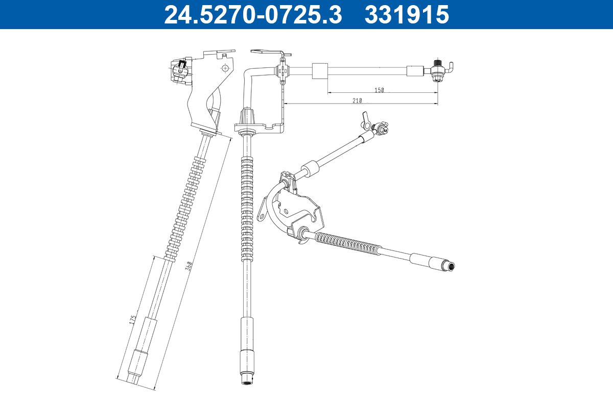 Bremsschlauch Bremsleitung