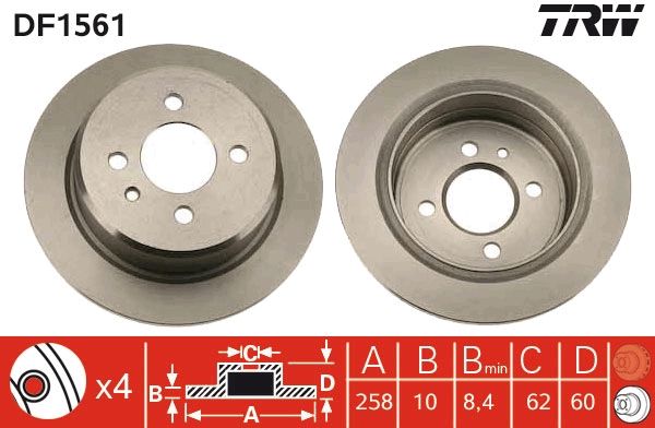 Bremsscheiben Set 2 Stück