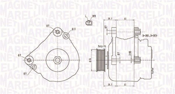 Lichtmaschine Generator