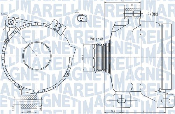 Lichtmaschine Generator