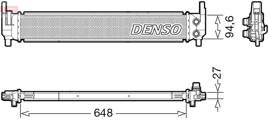 Kühler Wasserkühler Motorkühler