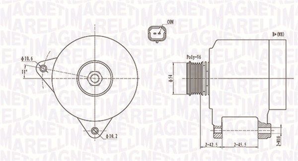 Lichtmaschine Generator