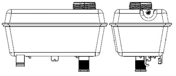 Ausgleichsbehälter Kühlwasserbehälter