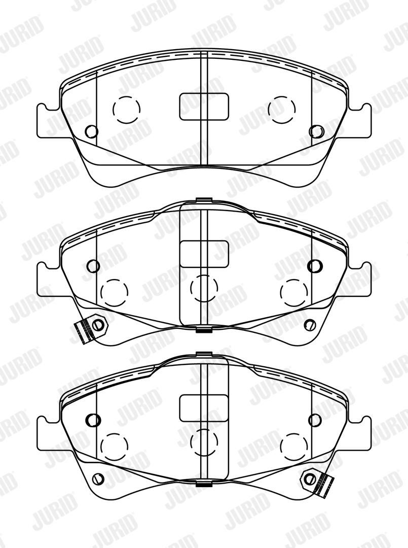 Bremsbelag Satz Bremsscheibe Scheibenbremse