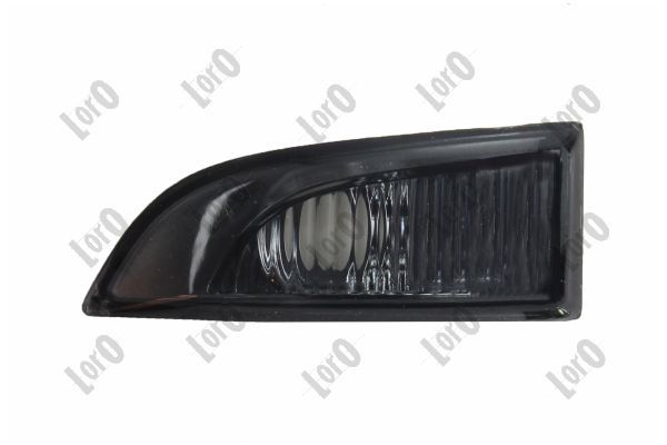 Blinkleuchte im Spiegel