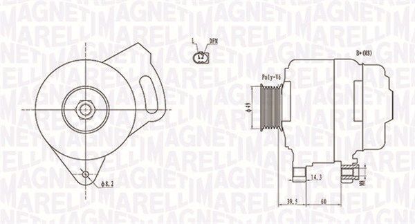 Lichtmaschine Generator