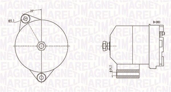 Lichtmaschine Generator