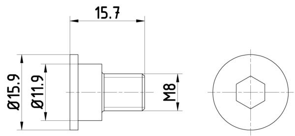 Schraube Bremsscheibe
