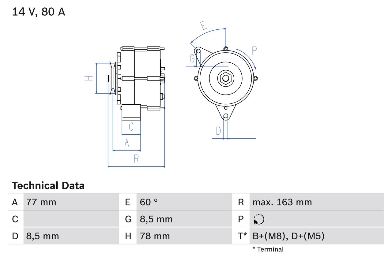 Lichtmaschine Generator