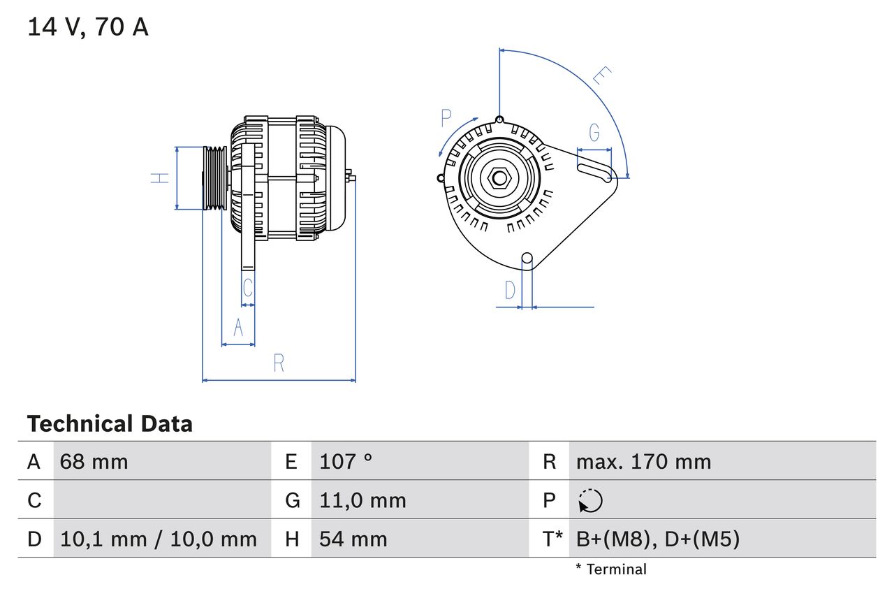 Lichtmaschine Generator